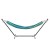 Flash Furniture WL-HM22001-BLU-MLT-GG 2 Person Blue Multicolor Hammock with Steel Stand and Carry Bag addl-9