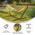 Flash Furniture WL-HM22001-TRP-MLT-GG 2 Person Tropical Multicolor Hammock with Steel Stand and Carry Bag addl-3