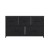 Flash Furniture WX-5L206-W-BK-BK-GG 5 Drawer Wood Top Black Frame Vertical Storage Dresser with Black Fabric Drawers addl-10