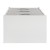 Flash Furniture WX-5L20-X-WH-GR-GG 3 Drawer Wood Top White Frame Vertical Storage Dresser with Light Gray Fabric Drawers addl-9
