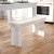 Flash Furniture XA-B-40X12-WH-GG Hercules 40" x 12" Antique Rustic White Solid Pine Folding Farm Bench addl-1