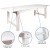Flash Furniture XA-F-108X40-WH-GG 9