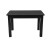 Flash Furniture XA-F-46X30-BW-GG 46" x 30" Rectangular Black Wash Solid Pine Farmhouse Dining Table addl-8