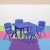 Flash Furniture YU-YCX-0023-2-SQR-TBL-BLUE-E-GG 24" Square Adjustable Blue Plastic Activity Table Set with 4 School Stack Chairs addl-4