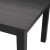 Flash Furniture XA-F-60X38-BW-GG 60" x 38" Rectangular Black Wash Solid Pine Farmhouse Dining Table addl-10