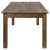 Flash Furniture XA-F-60X38-GG 60" x 38" Rectangular Antique Rustic Solid Pine Farmhouse Dining Table addl-6