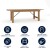 Flash Furniture XA-F-96X40-GG 8