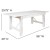 Flash Furniture XA-F-96X40-WH-GG 8