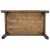 Flash Furniture XA-FARM-18-GG 60" x 38" Antique Rustic Farmhouse Table Set with 4 Cross Back Chairs and Cushions addl-10