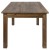 Flash Furniture XA-FARM-18-GG 60" x 38" Antique Rustic Farmhouse Table Set with 4 Cross Back Chairs and Cushions addl-8