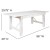 Flash Furniture XA-FARM-5-WH-GG 8