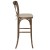 Flash Furniture XA-X-BAR-GO-BC-GG Dark Antique Wood Cross Back Barstool with Cushion addl-4