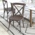 Flash Furniture X-BACK-BURDRIFT Advantage Gray Wash Dark Driftwood X-Back Chair addl-6