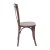 Flash Furniture X-BACK-BURDRIFT Advantage Gray Wash Dark Driftwood X-Back Chair addl-9