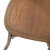 Flash Furniture X-BACK-DNAT Advantage Hand Scraped Dark Natural X-Back Chair addl-8
