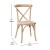 Flash Furniture X-BACK-DRIFT Advantage Driftwood X-Back Chair addl-4