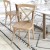 Flash Furniture X-BACK-DRIFT Advantage Driftwood X-Back Chair addl-5