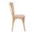 Flash Furniture X-BACK-DRIFT Advantage Driftwood X-Back Chair addl-9