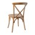 Flash Furniture X-BACK-LB Advantage Light Brown X-Back Chair addl-6