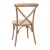 Flash Furniture X-BACK-MEDWHT Advantage Medium with White Grain X-Back Chair addl-7