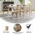 Flash Furniture X-BACK-MOWG Advantage Medium Natural with White Grain X-Back Chair addl-2