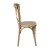 Flash Furniture X-BACK-MOWG Advantage Medium Natural with White Grain X-Back Chair addl-8