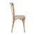Flash Furniture X-BACK-NWG Advantage Natural with White Grain X-Back Chair addl-8