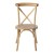 Flash Furniture X-BACK-NWG Advantage Natural with White Grain X-Back Chair addl-9