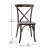 Flash Furniture X-BACK-W Advantage Walnut X-Back Chair addl-4