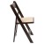 Flash Furniture XF-2903-CHOC-WOOD-GG Hercules Chocolate Wood Folding Chair with Vinyl Padded Seat addl-8