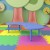 Flash Furniture YU-YCX-004-2-MOON-TBL-BLUE-GG 35"W x 65"L Height Adjustable Half-Moon Blue Plastic Activity Table addl-2