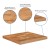 Flash Furniture XU-BB24SQ-GG 24" Square Butcher Block Style Table Top addl-4