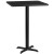 Flash Furniture XU-BLKTB-2424-T2222B-GG 24