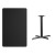 Flash Furniture XU-BLKTB-3048-T2230-GG 30