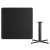 Flash Furniture XU-BLKTB-4242-T3333-GG 42