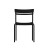 Flash Furniture XU-CH-10318-BK-GG Indoor/Outdoor Black Steel 2 Slat Stack Chair addl-7