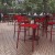 Flash Furniture XU-CH-10318-B-RED-GG Indoor/Outdoor Red Metal 2 Slat Bar Height Stool addl-1