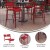 Flash Furniture XU-CH-10318-B-RED-GG Indoor/Outdoor Red Metal 2 Slat Bar Height Stool addl-3