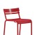 Flash Furniture XU-CH-10318-B-RED-GG Indoor/Outdoor Red Metal 2 Slat Bar Height Stool addl-8