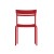 Flash Furniture XU-CH-10318-RED-GG Indoor/Outdoor Red Steel 2 Slat Stack Chair addl-7