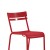 Flash Furniture XU-CH-10318-RED-GG Indoor/Outdoor Red Steel 2 Slat Stack Chair addl-8