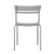 Flash Furniture XU-CH-10318-SIL-GG Indoor/Outdoor Quicksilver Steel 2 Slat Stack Chair addl-7