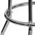Flash Furniture XU-D-100-RED-GG Double Ring Chrome Red Barstool addl-10