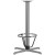 Flash Furniture XU-DG-30175-3-GG Bar Height Table Base Foot Ring with 3.25