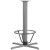 Flash Furniture XU-DG-30175-4-GG Bar Height Table Base Foot Ring with 4.25