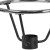 Flash Furniture XU-DG-30175-4-GG Bar Height Table Base Foot Ring with 4.25