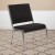 Flash Furniture XU-DG-60442-660-1-BK-GG Hercules 1000 lb. Black Fabric Bariatric Medical Reception Chair addl-1