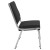 Flash Furniture XU-DG-60442-660-1-BK-GG Hercules 1000 lb. Black Fabric Bariatric Medical Reception Chair addl-4