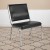 Flash Furniture XU-DG-60442-660-1-BV-GG Hercules 1000 lb. Black Vinyl Bariatric Medical Reception Chair addl-1