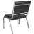 Flash Furniture XU-DG-60442-660-1-BV-GG Hercules 1000 lb. Black Vinyl Bariatric Medical Reception Chair addl-5